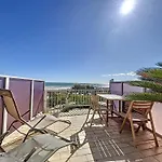 Appartement T3 En Duplex Avec Terrasse, Face à La Plage, Climatisé, Wifi, Parking Privé - Fr-1-715-96 Mauguio